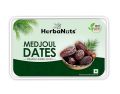 Herba Medjool Dates 500gms (Khajoor/Khajur), Black Seedless Dates| All Natural | No Preservatives | No Added Sugar | Dates Dry Fruits. 