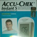Accu Chek Instant S Glucometer. 