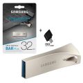 32Gb SAMSUNG Usb Flash Drive Stain Steel Pen Drive USB Good Quality  + OTG Converte. 
