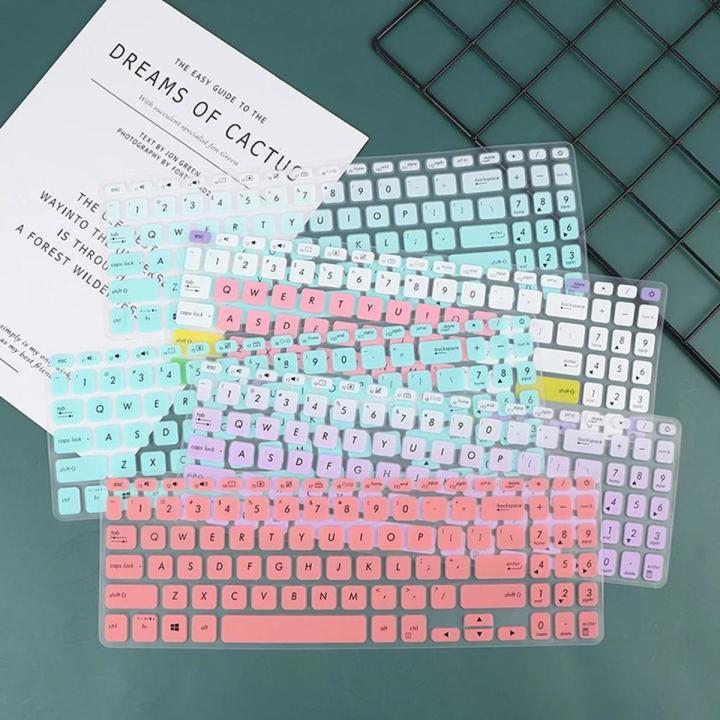 【3C VictoryEagle Store】1PC 156 Laptop Cover Protector Skin Silicone Protective For Asus S15 S5300U Laptop Accessories
