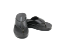 Aerosoft Men Slipper MA5101 – Medicated PU Sole and Synthetic Leather Upper with Foam – Brown and Black Slipper for Men. 