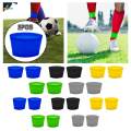 Soccer Shin Pad Holders Silicone Shin Pad Holders for Athletes L Yellow. 