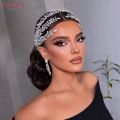 YouLaPan HP496 Rhinestone Bridal Headband Woman Headpiece Wedding Hair Accessories Bride Tiara Pageant Headdresses Wedding Tiara. 