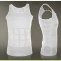 Slim n Lift Body Shaper Vest for Men – Black & White | Comfortable Waist Trainer & Posture Corrector. 