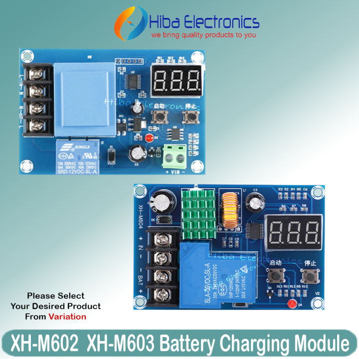 XH-M602 /XH-M604 lithium battery charging control module battery charging control protection switch Board