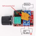 Mini DC-DC 4.5V-35V 5A 90W PWM DC Motor Speed ControllerModule Speed Regulator Control Adjust Board Switch 12V 24V PN35. 