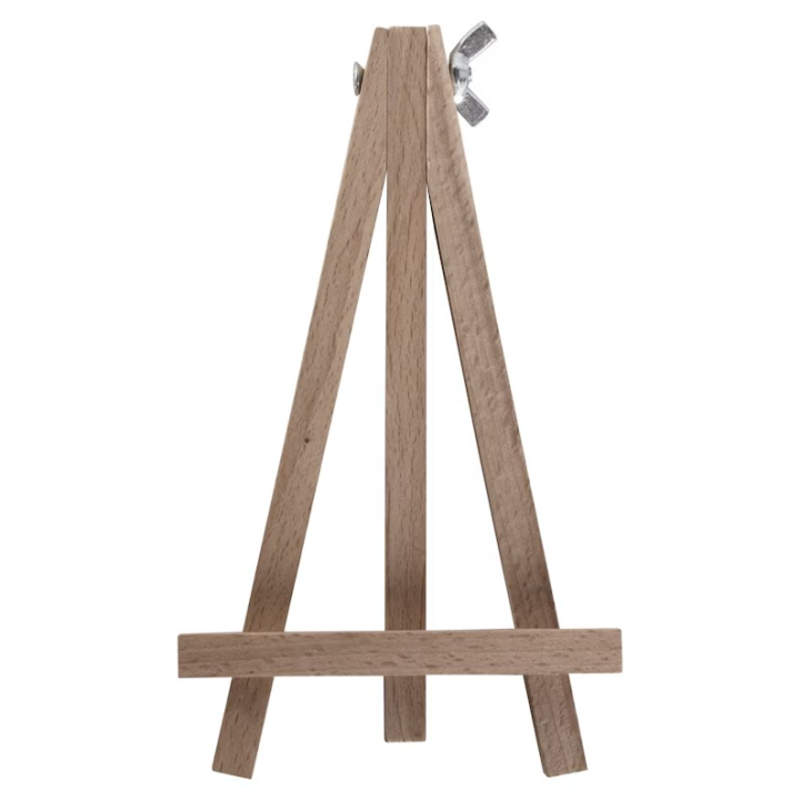 8 Inch Tall Wood canvas Easels  Display Easel Tabletop, Painting Easel Stand for Artist Students
