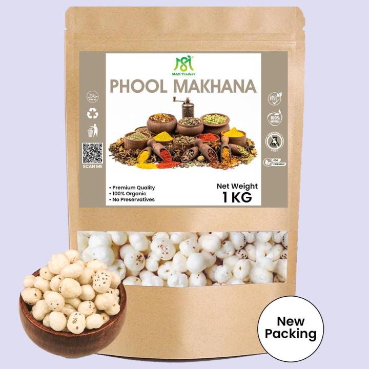 Premium Quality Fox Nut (Phool Makhana) 1Kg