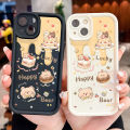 TA for OPPO A52 A92 Back Cover Soft Square Ladder Cute Bear Mobile Cover Silicone Camera Protection Phone Case. 