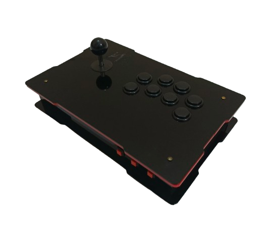 SALjoyArcade SANWA COPY PS5 Wireless Arcade joystick gamepad for PS5, PS4, PS3, Windows and Android Mobiles [Model: SSAP5]