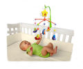 Sweet Cuddle Musical Cot Mobile Set For Baby/ Cute Interactive Crib Set Key Operated Cot Mobile With 1 Music Box, 5 Hanging Colorful Characters/ 1 Mobile Hanger & Cot Attachment Stand/ Best Gift For Baby Baby Activity Play Set. 