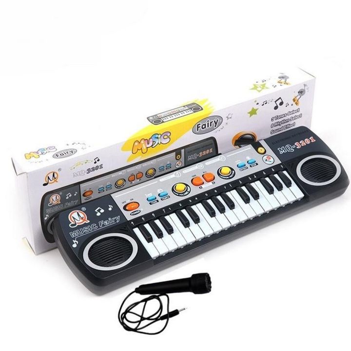 31 Keys Fairy Piano With Microphone Included - Box Packed