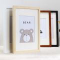 Nordic Simple Wooden Frame A4 A3 Black White Color Picture Photo Frames for Wall picture frames wall photo frame decor. 