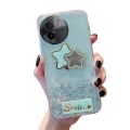 For VIVO V30E 5G Case Shining Star Moon Soft Silicone Transparent Pentagram Mirror Fall Proof Girl For vivo V30E Back Cover. 