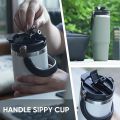 Tumbler with Straw and Lid Handle, 900ML Stainless Steel Coffee Mug, Travel Mug Vacuum Insulated Coffee Cup, Leak Proof Double Wall Insulated Coffee Car Cup for Hot Iced Drinks Proof Hot cold Water Bottle Tumbler Fit Car Holder. 
