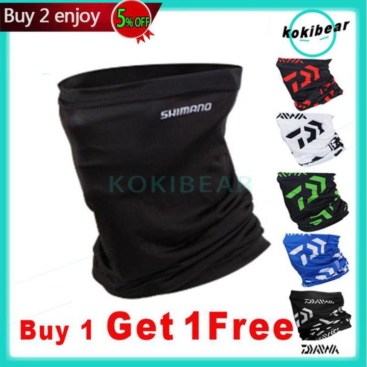 Flash Deal Shimano Buff @ Camo & High UV Protection with Free Daiwa Buff