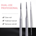Double Sided Ingrown Toenail File Pedicure Stainless Steel Manicure Tools health and beauty instruments. 
