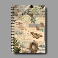 Vintage Art Spiral Notebook - 7769. 