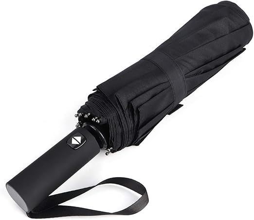 Folding Umbrella Windproof Compact Collapsible Light,