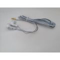 In Ear Sound Isolating Headphones with Flat Tangle Free Cable and Ergonomic Design. 