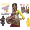 Cultural Handmade Doll Dulhan with Dhool Pakistani Traditional Doll....Special Introductory Price. 