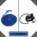 Combo of 1 Air Compressor + 1 Magic Hose Pipe 100 Feet. 