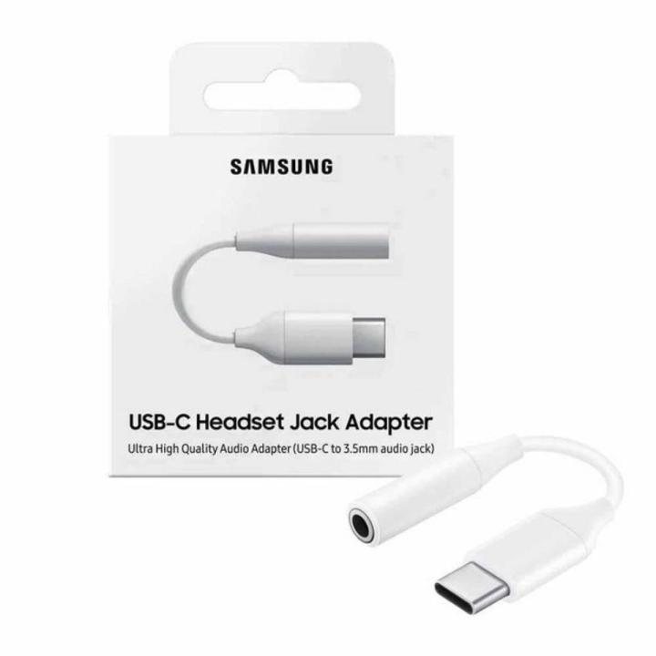 3.5mm Audio Jack to Type-C Adapter Connector For Samsung A33 A53 A73 Headset