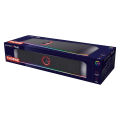 GXTrust Gaming Thorne Soundbar with RGB Lighting 12W, Stereo Computer Boxes, Jack 3.5 mm AUX, Compact 2.0 PC Speaker USB for Desktop, Laptop. 