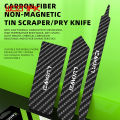 LUOWEI Carbon Fiber Non Magnetic Tin Scraper/Battery Pry Knife For Mobile Phone Repair Laptop Camera Anti Static Disassembly. 
