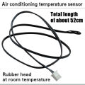 Air conditioning temperature sensor 5K 10K 15K 20K 25k 50K Air Conditioner Tube Sensor rubber head copper head. 