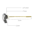 Toilet Tank Replacement Accessories Flushing Wrench Flushing Toilet Tank Flush Rod Replacement Parts Side-Mounted Toilet Tank Rod A. 