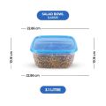 Storage Box Food Container 3 Pcs Set 100% Premium Quality Food Box For KItchen In Multicolours. 