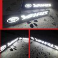 2pcs TOYOTA YARIS  front bumper drl led lights for all yaris miodels , 100% waterproof , high quality , car exterior acessories , bumper stickers and decals. 