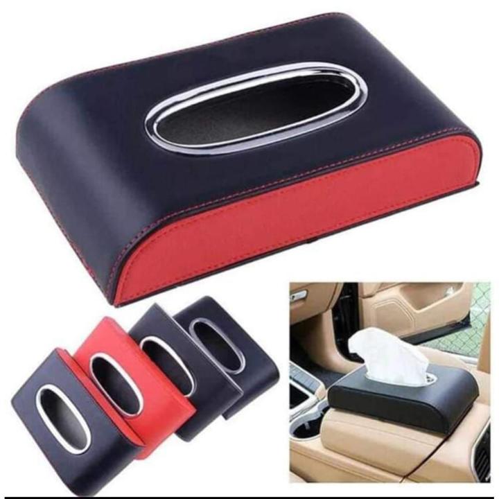 Car Tissue Box Roof-mounted Car Tray Facial Tissue Holder Napkin Holder Home Office Car Automotive Décor