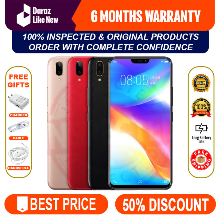 Imported Original Vivo Y85 Mobile | 100% INSPECTED | 4GB RAM 