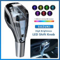 Universal Crystal LED Gear Knob with Hand Touch Sensor for Suzuki – Luxury Neon Glass Handle+ free Charger. 