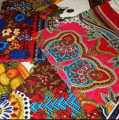 sitara romal roti wala rumal in pack of 12 in various colors in superior quality kitchen rumal handkerchief in full size ( 100%orignal sitara rumal) 27x27. 