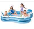 Intex – Swim Center Family Lounge Inflatable Pool (90 x 90 x 26 inches) – 56475. 