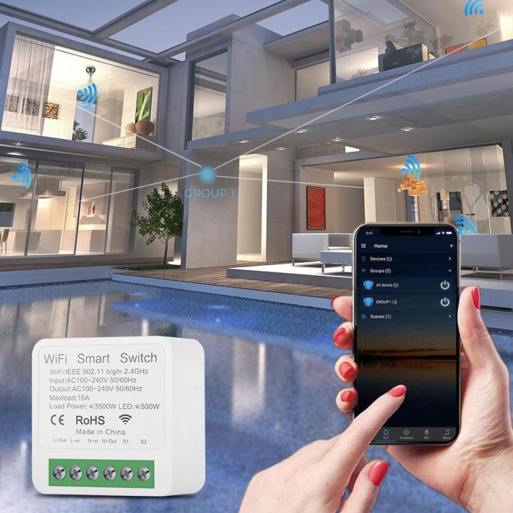 Smart Switch Flame Retardant 3 Restart States Smart Wifi Switch