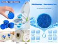 Pack of 10 Tablets Blue Automatic Toilet Cleaner Stain Remover Tabs Tablet Flush Tank Automatic Commode cleaner. 