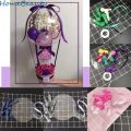 9pcs/set 20inch Transparent Bubble Balloon Ins Style Clear BoBo Foil DIY Balloon Party Xy081. 