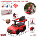 Mini Mercedes Kids Push Car, Fun Play For Toddlers Comes, Mercedes Manual Ride On Car Foot-To-Floor With Music Four Wheels, Musical Horn, Strong & Steady Buggy Toy, Suitable For All Children, Outdoor Or Indoor Ride Toys, Best Gift For Baby Ride ; 613. 