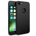IPHONE 7G Matte Black Soft Silicon TPU Back Cover Case. 