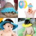 Adjustable Baby Bath Cap Hat Baby Shower Cap With Ear Protection Waterproof toddler Hat for Washing Hair For Baby Girl / Baby Boy. 