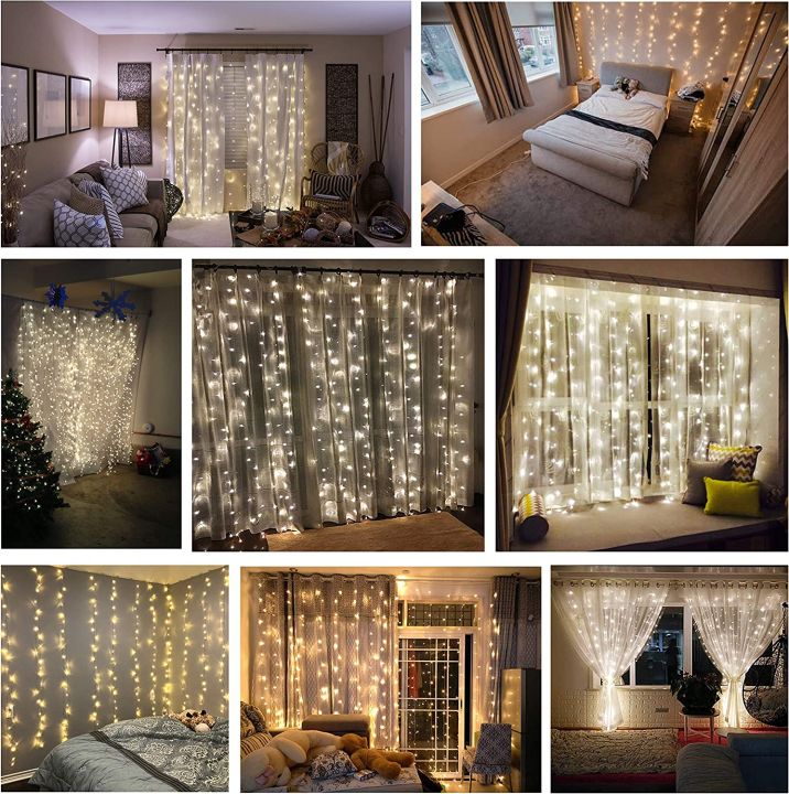 Fairy%20Lights%20Decoration%20String%20Light%20For%20Decoration%20Party%20Lights%2020%20Feet%20Long%20%E2%80%93%20Warm%20white%20LED%20Curtain%20String%20Light,%208%20Lighting%20Modes%20Fairy%20Twinkle%20String%20Lights%20Wedding%20Party%20Home%20Garden%20Bedroom%20Outdoor%20Indoor%20Wall%20Decorations,%20Warm%20White%20-%20Image%207