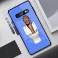 Skibidi Toilet Mobile Cell Phone Case for Samung S23 S22 S21 Pro Ultra A13 A33 A53 NOTE 20 PC Glass Phone Cover Funda. 