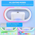 Charging Dock Station for Portal, Charger Stand for Portal with RGB Light and USB C Charging Cable Easy Install Easy to Use. 