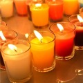 Scented Candle with Glass for Aromatherapy, Parties, Wedding & Home Decoration. 