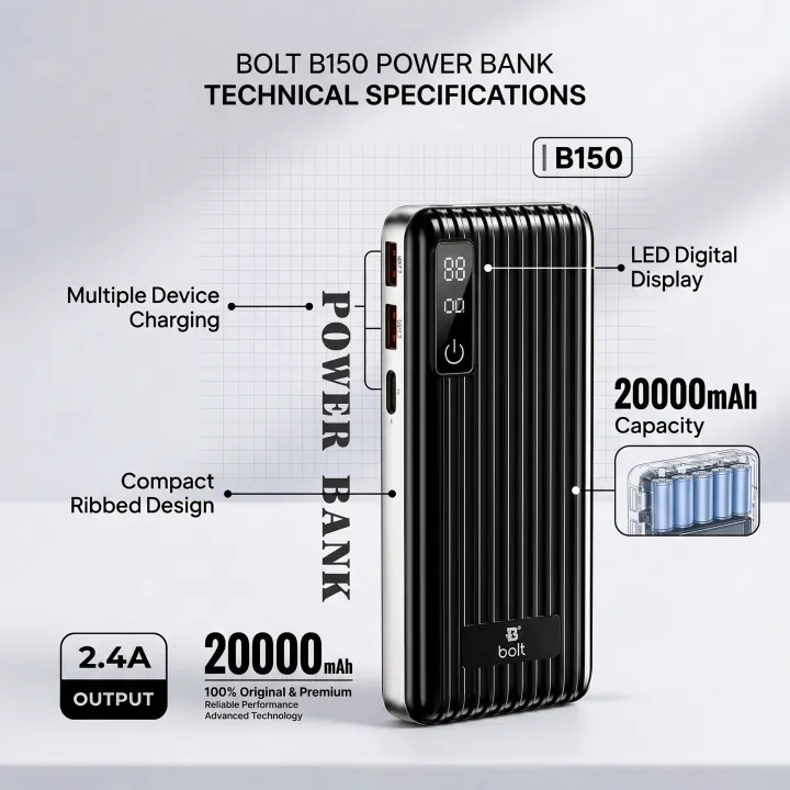 Original%2020000mAh%20Fast%20Charging%20Power%20Bank%20Portable%20Power%20Bank%20with%20LED%20Digital%20Display,%20Dual%20USB%20Output%20High%20Speed%20Charger%20Compatible%20with%20all%20devices%20-%20Image%204