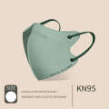 New Morandi color KN95 Face aldult 5D Breathable 5Ply Disposable n95 Protection Mask Filtration rate 95%. 